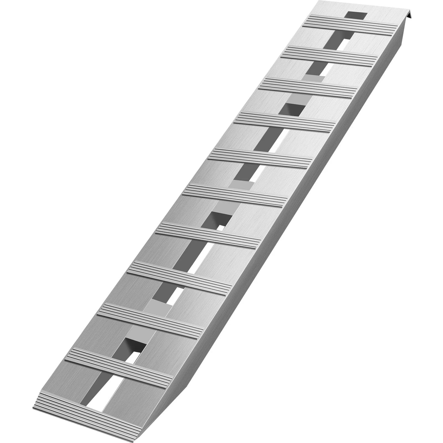 VEVOR 60'' X 12'' X 2.5''Aluminum Trailer Ramps 6000LBS Total Beavertail Hook End 1 Pair 2 Ramps