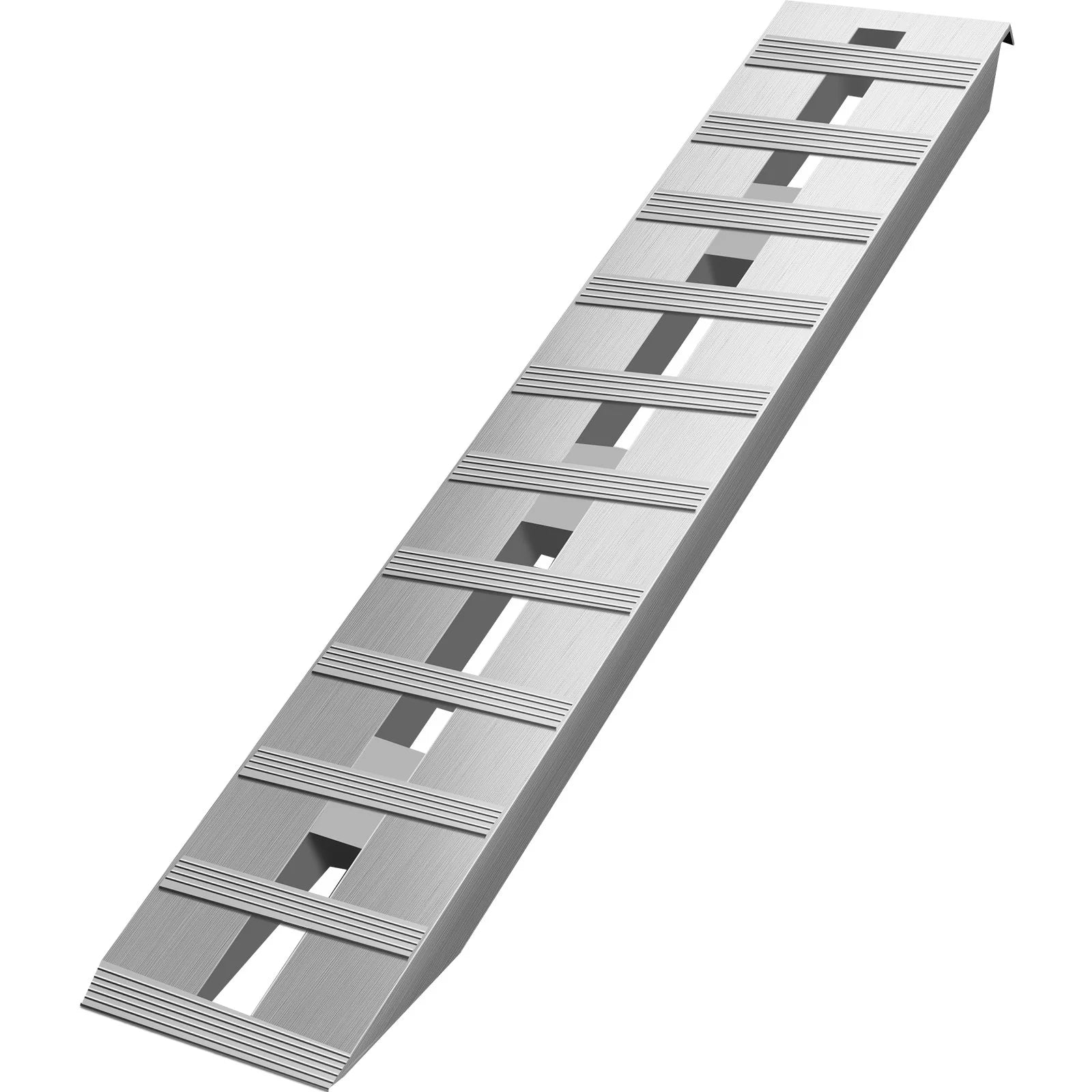 VEVOR 60'' X 12'' X 2.5''Aluminum Trailer Ramps 6000LBS Total Beavertail Hook End 1 Pair 2 Ramps